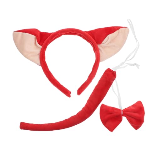 JUMPLAWN 1Satz Kostümset für Rotes Stirnband Zubehör für Cosplay Maskerade Tanzaufführungen und Partys Teiliges für Jungen JUMPLAWN 1Satz Kostümset für Rotes Stirnband Zubehör für Cosplay Maskerade Tanzaufführungen und Partys Teiliges für Jungen von JUMPLAWN