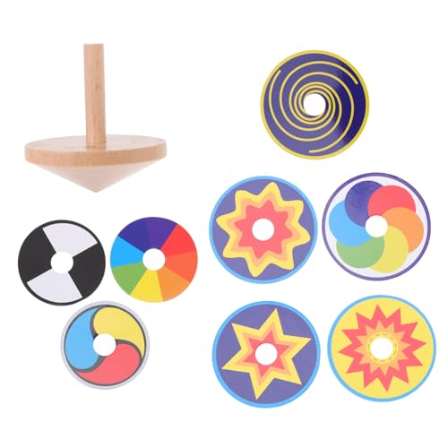 JUMPLAWN 1Satz Kreatives Holz Gyroskop für Lustiges Handspielzeug Koordination und Konzentration Mitgebsel für Geburtstagsfeiern und Outdoor Spiele JUMPLAWN 1Satz Kreatives Holz Gyroskop für Lustiges Handspielzeug Koordination und Konzentration Mitgebsel für Geburtstagsfeiern und Outdoor Spiele von JUMPLAWN