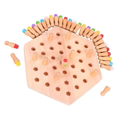 JUMPLAWN 1Satz Schachspiel aus Interaktives Lernspielzeug für Gedächtnis und Logischem Früherziehungsspielzeug für Konzentration von JUMPLAWN