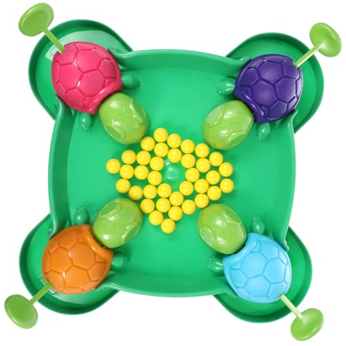 JUMPLAWN 1Satz Tischspiel Schildkröte Bohnenspiel Interaktives Indoor Für Spieler Fördert Farberkennung Und Motorische Fähigkeiten Für Familien Und Partys von JUMPLAWN