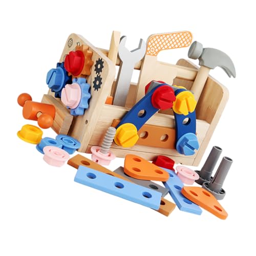 JUMPLAWN 1Satz Werkzeugkoffer für Kleinkinder Interaktives Lernspielzeug Frühen Bildung Robustes für Mädchen und Jungen Ab Jahren JUMPLAWN 1Satz Werkzeugkoffer für Kleinkinder Interaktives Lernspielzeug Frühen Bildung Robustes für Mädchen und Jungen Ab Jahren von JUMPLAWN