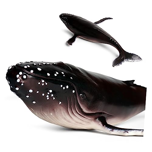JUMPLAWN 1Stück Humpback Wal Modell Simulierter Wal Aus Kunststoff Tier Dekoration Für Zuhause Büro Und Kreative Meereslebewesen Figur JUMPLAWN 1Stück Humpback Wal Modell Simulierter Wal Aus Kunststoff Tier Dekoration Für Zuhause Büro Und Kreative Meereslebewesen Figur von JUMPLAWN