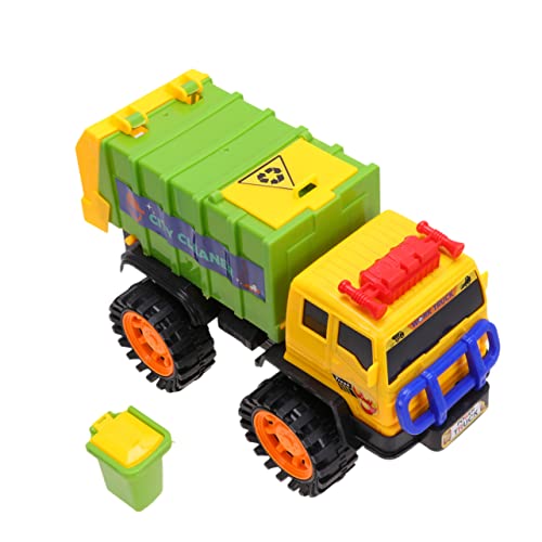 JUMPLAWN 1Stück Müllwagen Friction Powered Pull Back Auto für Kleinkinder Großes LKW Zufälligen Farben Sicher und Langlebig für Spaß JUMPLAWN 1Stück Müllwagen Friction Powered Pull Back Auto für Kleinkinder Großes LKW Zufälligen Farben Sicher und Langlebig für Spaß von JUMPLAWN