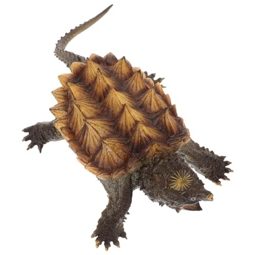 JUMPLAWN 1Stück Schnappende Schildkröte Figur Tiermodell für Dekoration für Schreibtisch und Hochwertiges TPR Material JUMPLAWN 1Stück Schnappende Schildkröte Figur Tiermodell für Dekoration für Schreibtisch und Hochwertiges TPR Material von JUMPLAWN