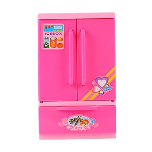 JUMPLAWN 1stk Simulierter Kühlschrank Kinderspielzeug Pädagogischer Kühlschrank Hausspielzeug Für Haushaltsgeräte Kühlschrank Für Zu Hause Rosa Plastik JUMPLAWN 1stk Simulierter Kühlschrank Kinderspielzeug Pädagogischer Kühlschrank Hausspielzeug Für Haushaltsgeräte Kühlschrank Für Zu Hause Rosa Plastik von JUMPLAWN