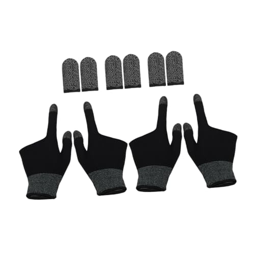 JUMPLAWN Gamers Essential 2 Sets Mobiler Gaming-fingerhandschuhe Graphen-Touchscreen-fingerärmel Für Bequemes von JUMPLAWN