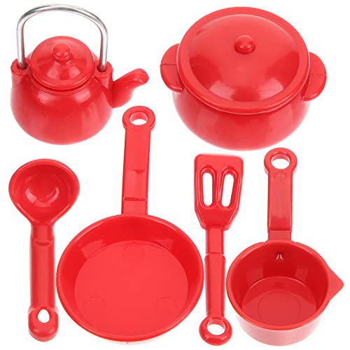 JUMPLAWN 2 Packungen Mini-Küchenspielzeug Mini Küchenspielset Mini- -Küchenutensilien Mini- für Haushaltsgeräte Miniatur-Dinge Plastik rot JUMPLAWN 2 Packungen Mini-Küchenspielzeug Mini Küchenspielset Mini- -Küchenutensilien Mini- für Haushaltsgeräte Miniatur-Dinge Plastik rot von JUMPLAWN
