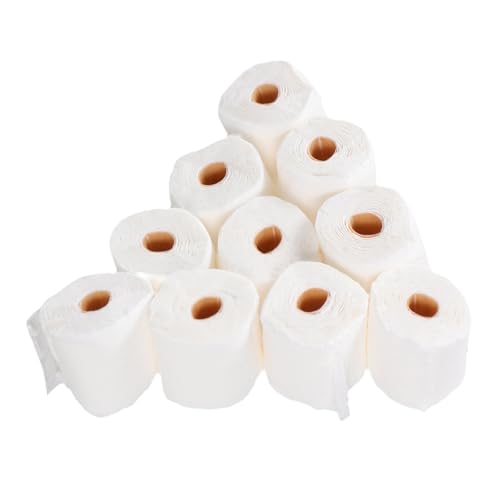 JUMPLAWN 2 Puppenhaus Toilettenpapier Puppenhaus Toilettenpapier Schlüssel Simulations Layout Handtücher Szene Mini Toilettenpapier Puppenhaus Toilette Miniatur Puppenhaus Zubehör von JUMPLAWN