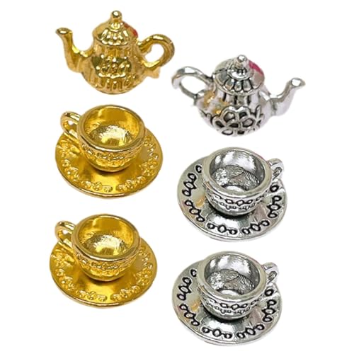JUMPLAWN 2 Sätze Rollenspielset Puppenhaus Miniaturen Küche Rollenspiel vorgibt Mini-Hausdekoration Mini-Küchenzubehör Miniaturutensilien Metall JUMPLAWN 2 Sätze Rollenspielset Puppenhaus Miniaturen Küche Rollenspiel vorgibt Mini-Hausdekoration Mini-Küchenzubehör Miniaturutensilien Metall von JUMPLAWN