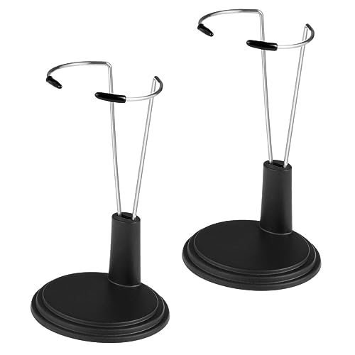 JUMPLAWN 2 Stück Doll Display Stand Schwarz PVC Edelstahl Stabile Halterung Figurenständer Für Puppen Actionfiguren Zuhause Shop Organizer JUMPLAWN 2 Stück Doll Display Stand Schwarz PVC Edelstahl Stabile Halterung Figurenständer Für Puppen Actionfiguren Zuhause Shop Organizer von JUMPLAWN