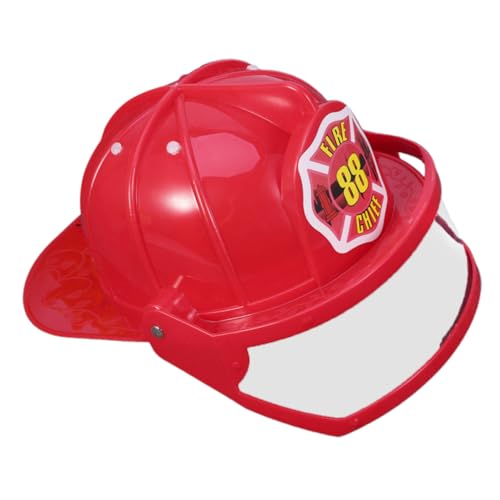 JUMPLAWN 2 Stück Feuerwehrhut Feuerwehrhelm Für Amerika Feuerwehrhelm Feuerwehrmann Kostümhut Feuerwehrhut Für Erwachsene Rollenspiel Sicherheitshelm Kleid Roter Kunststoff JUMPLAWN 2 Stück Feuerwehrhut Feuerwehrhelm Für Amerika Feuerwehrhelm Feuerwehrmann Kostümhut Feuerwehrhut Für Erwachsene Rollenspiel Sicherheitshelm Kleid Roter Kunststoff von JUMPLAWN