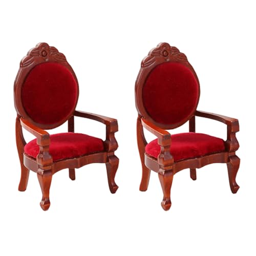 JUMPLAWN Mini-möbel Rot Aus Holz Mini-Sessel Modell Mini-Sessel Dekoratives Spielzeug JUMPLAWN Mini-möbel Rot Aus Holz Mini-Sessel Modell Mini-Sessel Dekoratives Spielzeug von JUMPLAWN