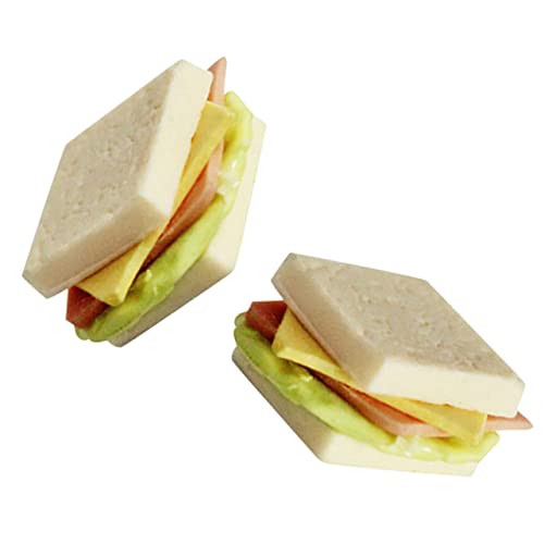 JUMPLAWN 2 Stück Sandwich Modell Ornament Modelle Dekoration Lebensmittel Modellier Requisite Puppenhaus Miniatur Lebensmittel Mini Hausbedarf Miniatur Sandwiches Mini JUMPLAWN 2 Stück Sandwich Modell Ornament Modelle Dekoration Lebensmittel Modellier Requisite Puppenhaus Miniatur Lebensmittel Mini Hausbedarf Miniatur Sandwiches Mini von JUMPLAWN