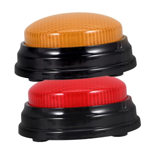 JUMPLAWN 2 Stück Spiel mit Licht und Sound Antworttasten für Klassenzimmer Quizpartys und Spielshows Partyzubehör für Spaß und Unterhaltung JUMPLAWN 2 Stück Spiel mit Licht und Sound Antworttasten für Klassenzimmer Quizpartys und Spielshows Partyzubehör für Spaß und Unterhaltung von JUMPLAWN