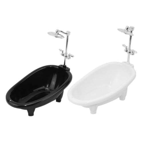 JUMPLAWN 2 Teiliges Set Badezimmerzubehör 1/6 Zubehör Puppenhaus Miniatur Badewanne Simulation Puppenhausmöbel Babybadewanne Babypuppenbadewanne Babywanne Badewanne Für Puppe Kunststoff JUMPLAWN 2 Teiliges Set Badezimmerzubehör 1/6 Zubehör Puppenhaus Miniatur Badewanne Simulation Puppenhausmöbel Babybadewanne Babypuppenbadewanne Babywanne Badewanne Für Puppe Kunststoff von JUMPLAWN