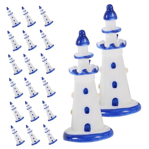 JUMPLAWN 20 Stück Leuchtturm Modell Mini Leuchtturm Ornamente Leuchtturm Gartendekor Nautische Leuchtturm Dekormaterialien Miniatur Leuchtturm Dekorative Nautische Leuchtturm JUMPLAWN 20 Stück Leuchtturm Modell Mini Leuchtturm Ornamente Leuchtturm Gartendekor Nautische Leuchtturm Dekormaterialien Miniatur Leuchtturm Dekorative Nautische Leuchtturm von JUMPLAWN