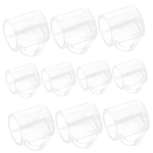 JUMPLAWN 20 Stück Mini Bierkrug Miniatur Modellzubehör Puppenornamente Für Wasserbecher Küchenrequisiten Foto Requisiten Mini Hausbecher Mini Landschaftsverzierungen Aus von JUMPLAWN