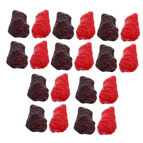 JUMPLAWN 20 Stück Obst-Modell deko Obst simulieren simuliertes Obst Mini-Schreibtischverzierung gefälschte Himbeeren Himbeerfruchtzubehör Simulationsfutter Plastik JUMPLAWN 20 Stück Obst-Modell deko Obst simulieren simuliertes Obst Mini-Schreibtischverzierung gefälschte Himbeeren Himbeerfruchtzubehör Simulationsfutter Plastik von JUMPLAWN