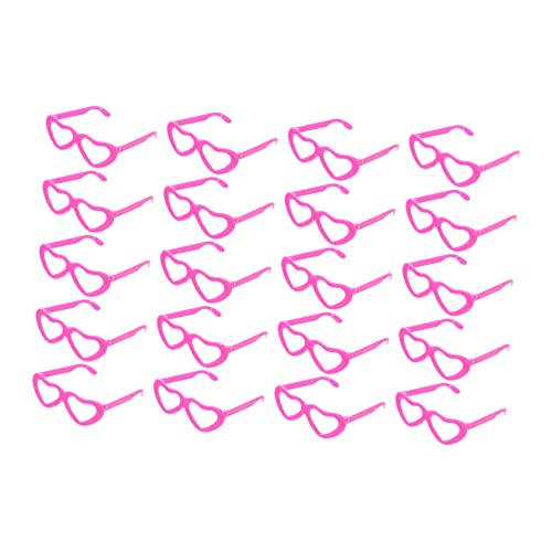 JUMPLAWN 20 Stück Puppenspielzeugzubehör Mädchenpuppe Herz Puppenbrille Mini-Sonnenbrille Liebe Brillen Miniaturbrille Partybrille für Plastik Rosa JUMPLAWN 20 Stück Puppenspielzeugzubehör Mädchenpuppe Herz Puppenbrille Mini-Sonnenbrille Liebe Brillen Miniaturbrille Partybrille für Plastik Rosa von JUMPLAWN
