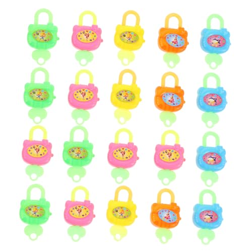JUMPLAWN 20 Stück Schloss Sternzeichen Tieranhänger Glücksschlange Schlüsselanhänger Schlange Münzbank Armband Poster Anhänger Figur Plüsch Set Sparschwein Aufkleber Miniatur Paket von JUMPLAWN