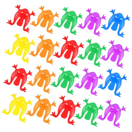 JUMPLAWN 20 Stück Teiliges Hüpfende Froschspielzeuge aus Kunststoff Leicht und Kompakt Lustige Bouncing Toys für Kleinkinder Geschenkfüllung für Kindergeburtstag und Partyspaß JUMPLAWN 20 Stück Teiliges Hüpfende Froschspielzeuge aus Kunststoff Leicht und Kompakt Lustige Bouncing Toys für Kleinkinder Geschenkfüllung für Kindergeburtstag und Partyspaß von JUMPLAWN