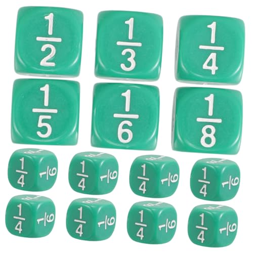 JUMPLAWN 20 Stück Teiliges Runder Fraktionswürfel für Vielseitiges Lernspielzeug für Unterricht Fördert Mathematikfähigkeiten für Klassenzimmer und Zuhause JUMPLAWN 20 Stück Teiliges Runder Fraktionswürfel für Vielseitiges Lernspielzeug für Unterricht Fördert Mathematikfähigkeiten für Klassenzimmer und Zuhause von JUMPLAWN