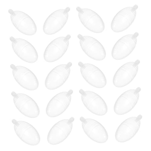 JUMPLAWN 20 Stück Transparente Quietscher zum Einsetzen Plastikgeräuscher für DIY Plüschtiere Ersatzlautsprecher für Haustierspielzeug Einfache Verwendung für Partys und Gruppen von JUMPLAWN