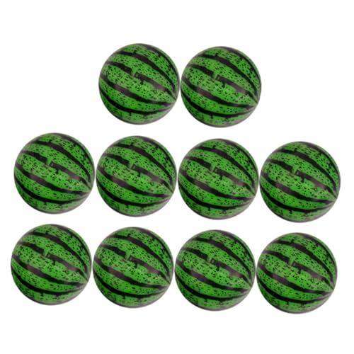 JUMPLAWN 20 Stück Hüpfburgen in Wassermelonenform Für Jungen Und Mädchen Hüpfburgen Für Kinder Lernspielzeug Lustiges Springen Für Strand Pool Spielen Zufällige Farbe von JUMPLAWN
