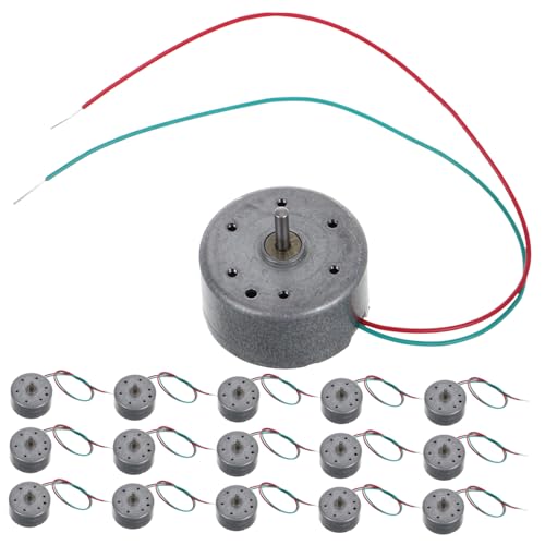 JUMPLAWN 20 Stücke Motor Dropper Rad Bidirektionale Kit Mini Rad Metall von JUMPLAWN