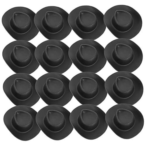 JUMPLAWN 20Pcs Mini-Cowboyhut Minihüte für Flaschen Ministiefel Mini-Cowboy-Rodeo-Hüte Dummer Hut Kappe hühner kinderspielzeuge Puppenhut Mini-Cowgirl-Hut Mini-Hut-Modell Plastik JUMPLAWN 20Pcs Mini-Cowboyhut Minihüte für Flaschen Ministiefel Mini-Cowboy-Rodeo-Hüte Dummer Hut Kappe hühner kinderspielzeuge Puppenhut Mini-Cowgirl-Hut Mini-Hut-Modell Plastik von JUMPLAWN