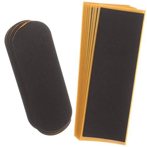 JUMPLAWN 20Stücke Finger Skateboard Griffband rutschfeste Aufkleber Zubehör für Finger Skateboard Enthusiasten Leicht zu Transportieren Verwenden von JUMPLAWN