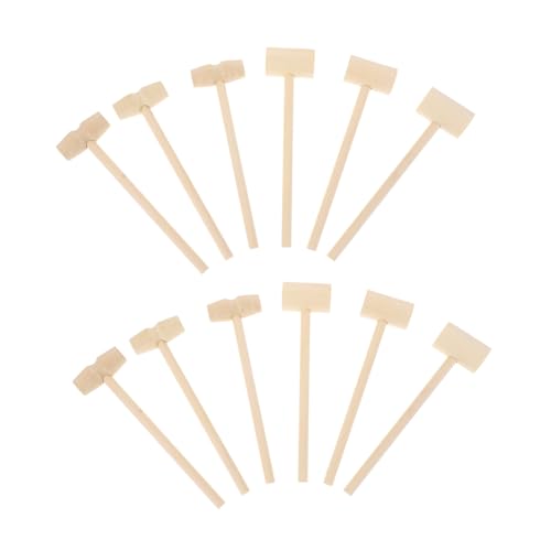 JUMPLAWN 20Stücke Mini Holzhammer für Griff Polierte Oberfläche Sicheres für Kreativität DIY Bastelprojekte für Kleinkinder und Vorschulkinder JUMPLAWN 20Stücke Mini Holzhammer für Griff Polierte Oberfläche Sicheres für Kreativität DIY Bastelprojekte für Kleinkinder und Vorschulkinder von JUMPLAWN