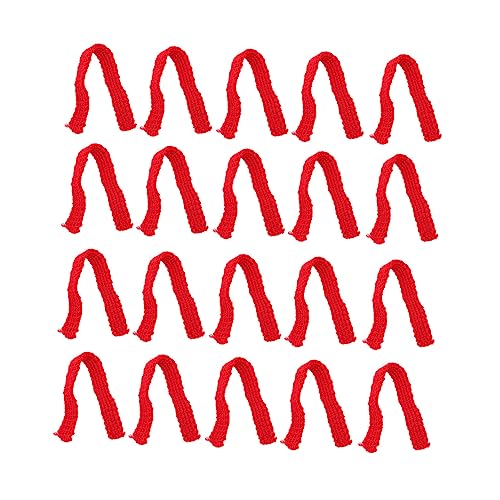JUMPLAWN 20Stücke Mini Schals aus Dekoratives Zubehör für Puppen Gestreift zum Schmücken Geschenken JUMPLAWN 20Stücke Mini Schals aus Dekoratives Zubehör für Puppen Gestreift zum Schmücken Geschenken von JUMPLAWN