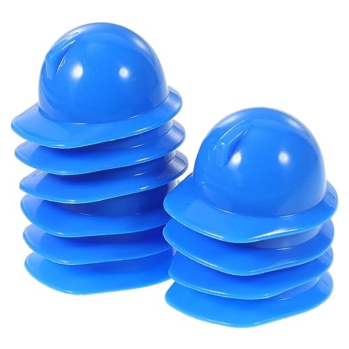 JUMPLAWN 20stücke Bauhelm Spielzeug Sicherheitshut Für Puppen Deko Robuste Miniatur Helme Für Partys Outdoor-aktivitäten Projekte von JUMPLAWN