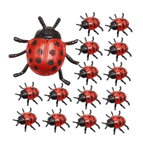 JUMPLAWN 24 Stück Marienkäfer Modell Gruseliges Marienkäfer Simulations Marienkäfer Für Mini Marienkäfer Tierfiguren Kleine Plastikkäfer Gefälschte Streich JUMPLAWN 24 Stück Marienkäfer Modell Gruseliges Marienkäfer Simulations Marienkäfer Für Mini Marienkäfer Tierfiguren Kleine Plastikkäfer Gefälschte Streich von JUMPLAWN