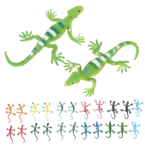 JUMPLAWN 24Stücke Klebe Eidechsen für Dehnbares Lustige Party Geschenktüten Füller für Geburtstagsfeiern und Kinderaktivitäten JUMPLAWN 24Stücke Klebe Eidechsen für Dehnbares Lustige Party Geschenktüten Füller für Geburtstagsfeiern und Kinderaktivitäten von JUMPLAWN