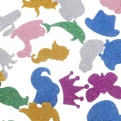 JUMPLAWN 28Stücke Teiliges Bunter Cartoon Tieraufkleber Selbstklebende Schaumaufkleber für Bastelarbeiten und Dekoration Glatten Oberflächen Lustige und Niedliche Sticker JUMPLAWN 28Stücke Teiliges Bunter Cartoon Tieraufkleber Selbstklebende Schaumaufkleber für Bastelarbeiten und Dekoration Glatten Oberflächen Lustige und Niedliche Sticker von JUMPLAWN