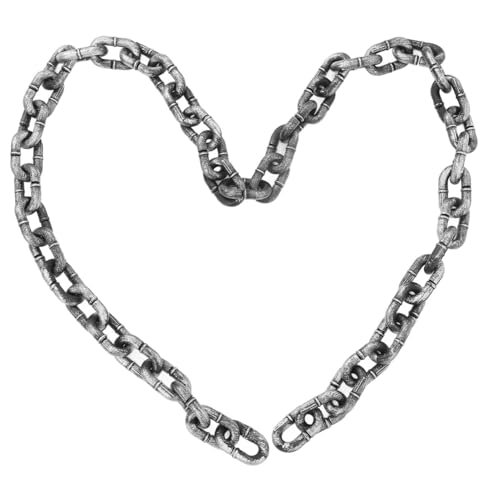 JUMPLAWN 2M Halloween Kette aus Kunststoff Realistische Dekoration für Mottopartys und Gruselfeste für Schaurige und Halloween Events und Langlebig von JUMPLAWN