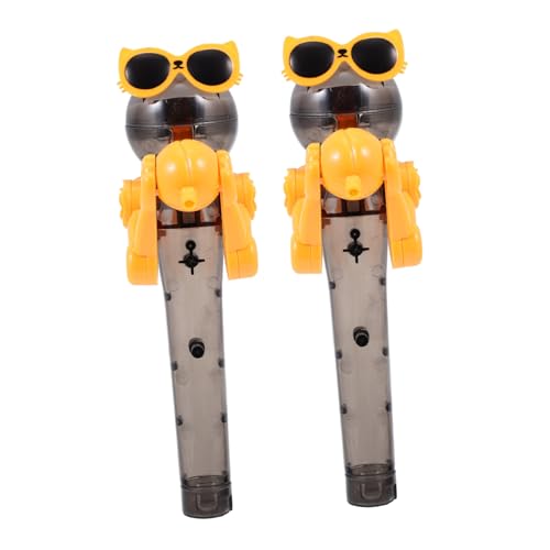 JUMPLAWN 2 Stück Roboter-Lollipop- Spielzeug Kreatives Design Cooles Kunststoff-kinderspielzeug Lustiges Persönlichkeits-dekompressionsspielzeug Zufällige Farbe JUMPLAWN 2 Stück Roboter-Lollipop- Spielzeug Kreatives Design Cooles Kunststoff-kinderspielzeug Lustiges Persönlichkeits-dekompressionsspielzeug Zufällige Farbe von JUMPLAWN