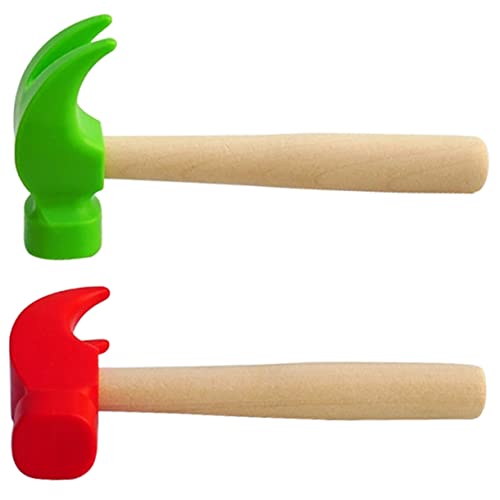 JUMPLAWN 2Stücke Hammerspielzeug Robustes und Plastikspielzeug für Kreatives und Geschicklichkeitstraining Kindergeburtstag und Spielgruppen JUMPLAWN 2Stücke Hammerspielzeug Robustes und Plastikspielzeug für Kreatives und Geschicklichkeitstraining Kindergeburtstag und Spielgruppen von JUMPLAWN