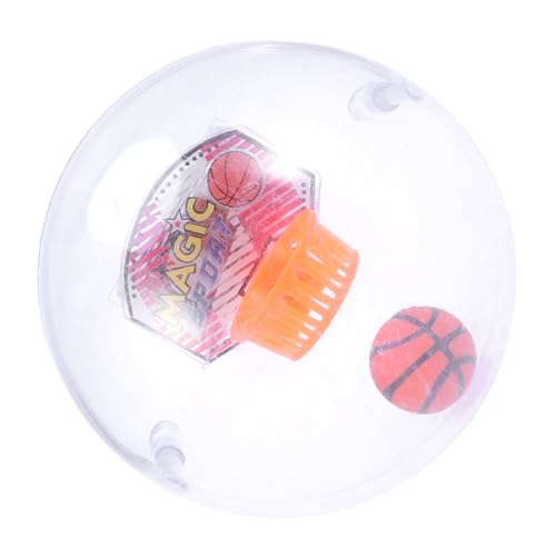 JUMPLAWN 2Stücke Hand Basketball mit Licht und Sound für Tragbares Basketballspielzeug für Partys und Indoor Spiele von JUMPLAWN