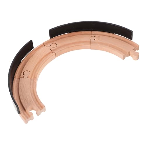 JUMPLAWN 2Stücke Holz Zug Tracks Zubehör für Erweiterung für Holz Eisenbahn Kreatives Geschicklichkeit und Fantasie für Spielräume und Familienaktivitäten JUMPLAWN 2Stücke Holz Zug Tracks Zubehör für Erweiterung für Holz Eisenbahn Kreatives Geschicklichkeit und Fantasie für Spielräume und Familienaktivitäten von JUMPLAWN
