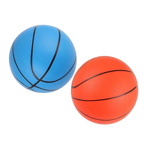 JUMPLAWN Kleiner Basketball 2 Stücke für Kleinkinder Kunststoff Jugend Basketballspielzeug für Indoor und Outdoor Aktivitäten JUMPLAWN Kleiner Basketball 2 Stücke für Kleinkinder Kunststoff Jugend Basketballspielzeug für Indoor und Outdoor Aktivitäten von JUMPLAWN