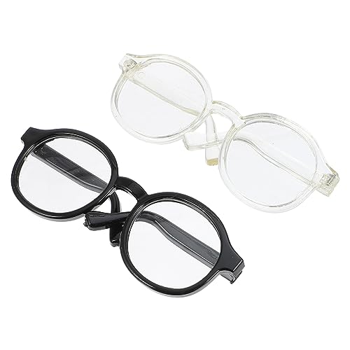 JUMPLAWN 2Stücke Mini Puppenbrille Zubehör Für Große Puppen Und Transparent Für DIY Dekorationen Puppenspiel Und Kreative Spielideen JUMPLAWN 2Stücke Mini Puppenbrille Zubehör Für Große Puppen Und Transparent Für DIY Dekorationen Puppenspiel Und Kreative Spielideen von JUMPLAWN