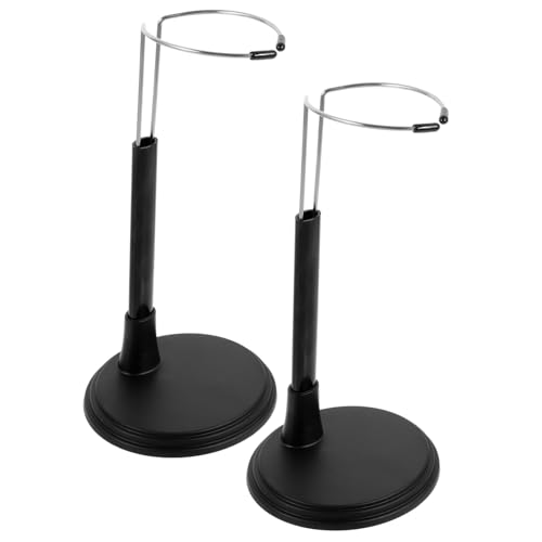 JUMPLAWN 2Stücke Puppenständer Höhenverstellbare Display Unterstützung Für Puppen Stabiler Puppenständer Für Actionfiguren Und Modelle Für Kinderzimmer Und Puppenhäuser von JUMPLAWN
