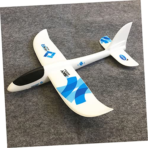 JUMPLAWN 2 Stücke Schaumstoffflugzeuge für Kinder Leichtes Wurfspielzeug für Outdoor Aktivitäten für Eltern Kind Spiele von JUMPLAWN