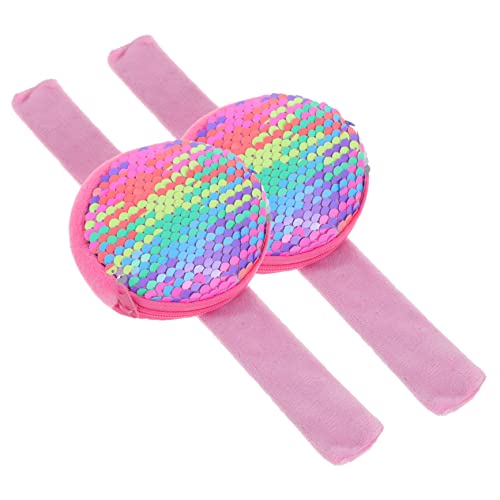 JUMPLAWN 2Stücke Slap Armbänder für Partybevorzugungen für Kinderfeiern und Schulaktivitäten mit Praktischem Münzbeutel Design JUMPLAWN 2Stücke Slap Armbänder für Partybevorzugungen für Kinderfeiern und Schulaktivitäten mit Praktischem Münzbeutel Design von JUMPLAWN