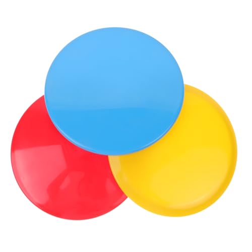 JUMPLAWN 3 Stück Golfball Flugscheiben Wiederverwendbare Disc für Softball Training für Outdoor Übungen Leicht Langlebig für mit Farben JUMPLAWN 3 Stück Golfball Flugscheiben Wiederverwendbare Disc für Softball Training für Outdoor Übungen Leicht Langlebig für mit Farben von JUMPLAWN