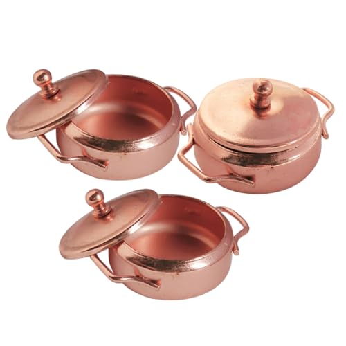 JUMPLAWN 3 Stück Mini-Kochgeschirr für pädagogische Töpfe Miniaturtöpfe für die Küche Ornamente Miniaturtöpfe Bildungs-Mini-Kochgeschirr Puppenhaus- Legierung JUMPLAWN 3 Stück Mini-Kochgeschirr für pädagogische Töpfe Miniaturtöpfe für die Küche Ornamente Miniaturtöpfe Bildungs-Mini-Kochgeschirr Puppenhaus- Legierung von JUMPLAWN