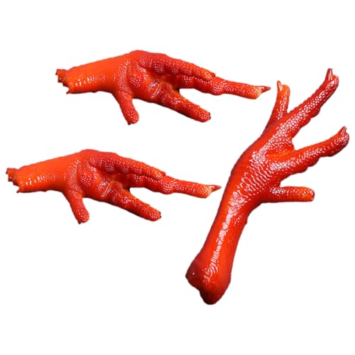 JUMPLAWN 3 Stücke Lebensechte Huhn Füße Modell Für Lebensmittel Display Hotel Decor Realistische Gefälschte Lebensmittel Requisiten JUMPLAWN 3 Stücke Lebensechte Huhn Füße Modell Für Lebensmittel Display Hotel Decor Realistische Gefälschte Lebensmittel Requisiten von JUMPLAWN
